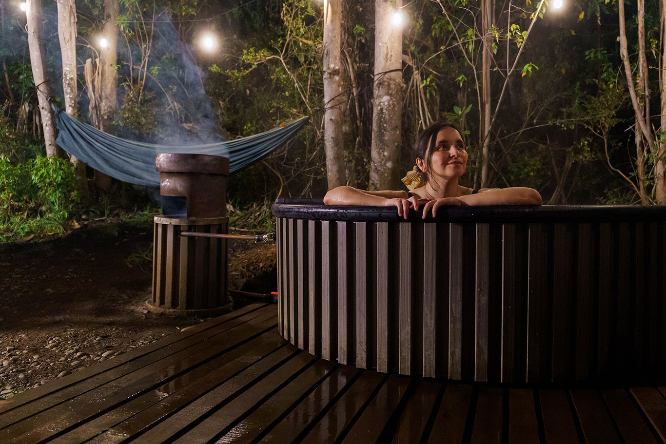 News 3 Wood fired hot tub