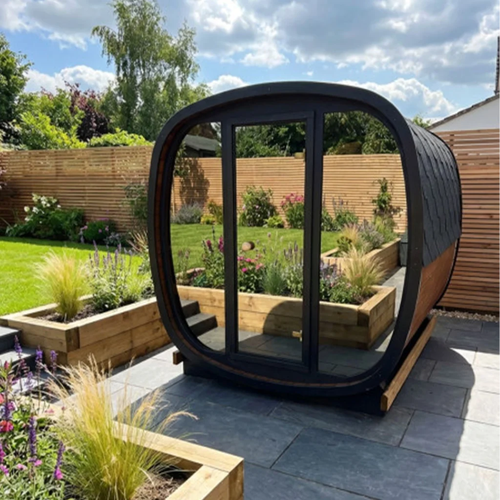 Woodchop Mirrored Sauna 160cm 1024x1024 1