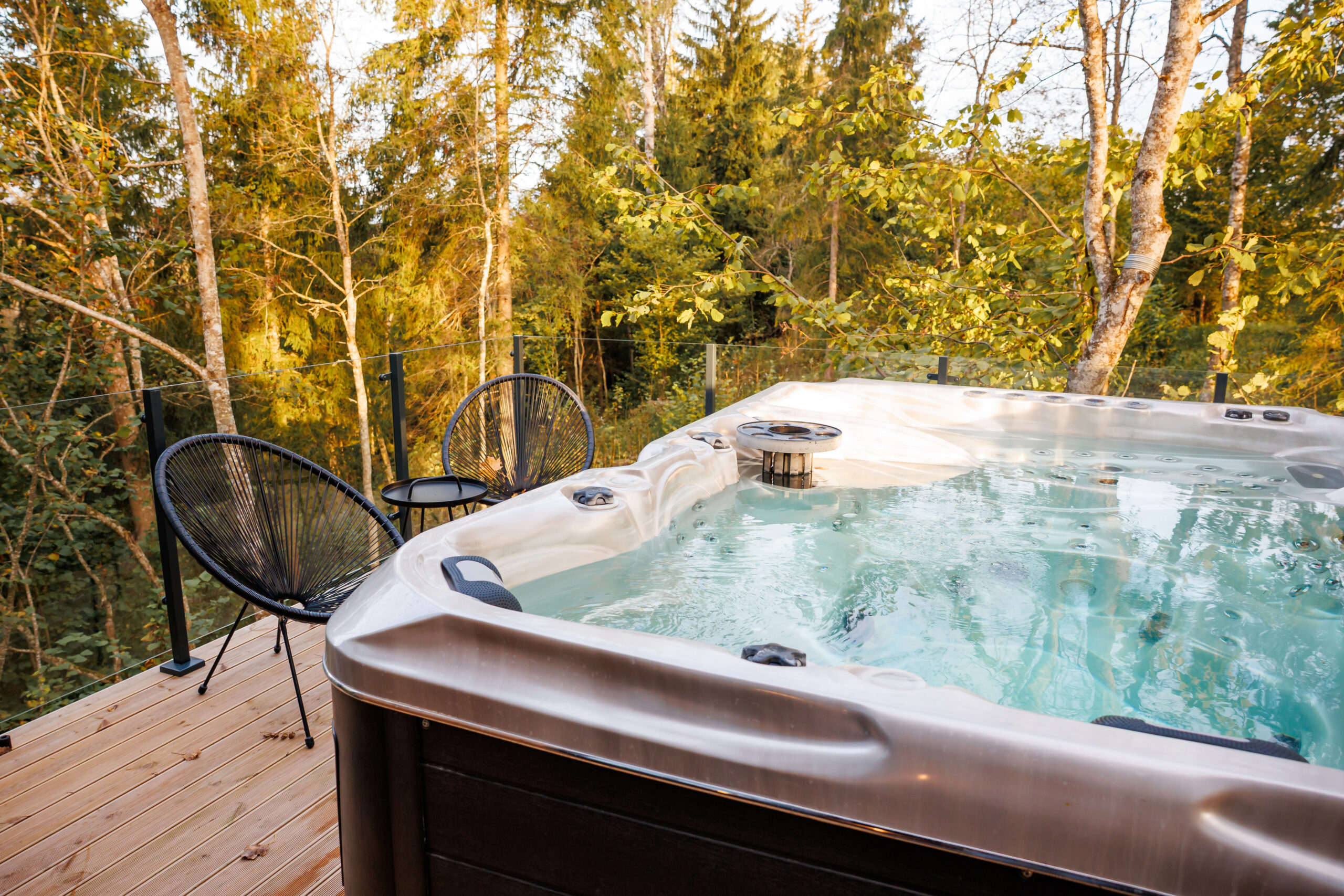 small hot tub